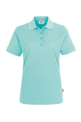 Damen-Poloshirt Kurzarm, smaragd