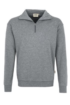 Herren-Zip-Sweatshirt, schwarz