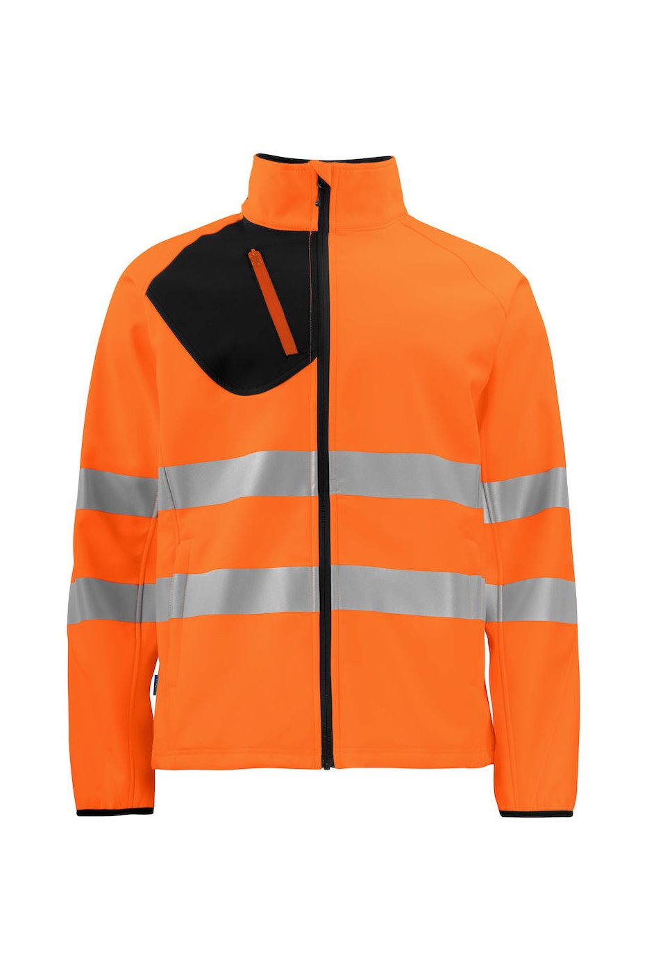 Warnschutz Softshell-Jacke EN ISO 20471 Klasse 3, gelb