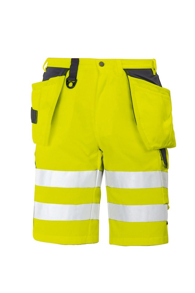 Shorts EN ISO 20471 Klasse 2, orange/grau