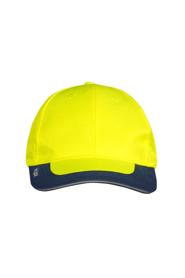 Sicherheits-Cap, gelb/marineblau