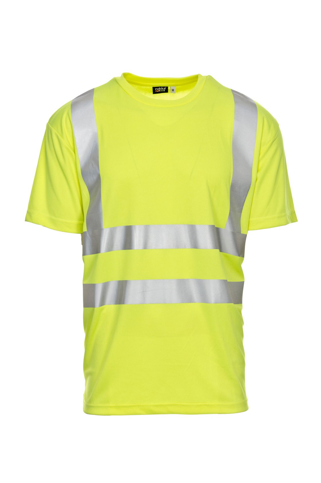 Warnschutz-T-Shirt, fluorescent orange, ISO 20471 Kl. 2