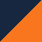 16510 tintenblau/orange