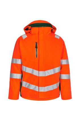 Winterjacke EN ISO 20471, orange/grün