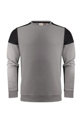Unisex Crewneck Sweater, anthrazit/schwarz
