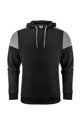 Unisex Hoodie Sweater, schwarz/anthrazit